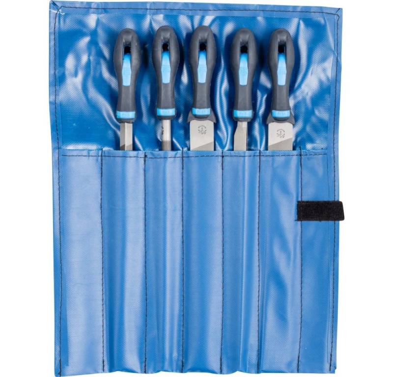 Pferd Feile PFERD TOOLS 11800552 Werkstattfeilen-Set Hieb 2 in PVC-Rolltasche Län von Pferd