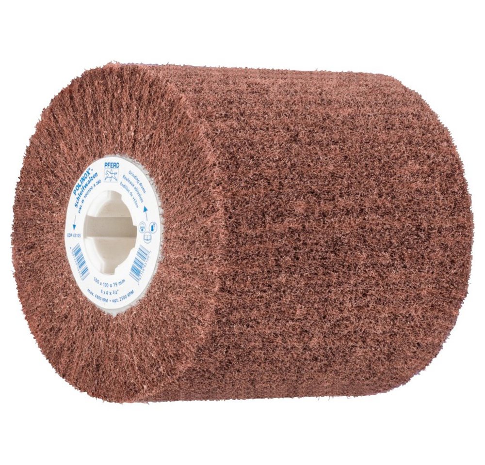 Pferd Schleifaufsatz PFERD 44641028 POLINOX Vlies-Schleifwalze PNL Ø 100 x 100 mm Keilnut Pferd Schleifaufsatz PFERD 44641028 POLINOX Vlies-Schleifwalze PNL Ø 100 x 100 mm Keilnut von Pferd