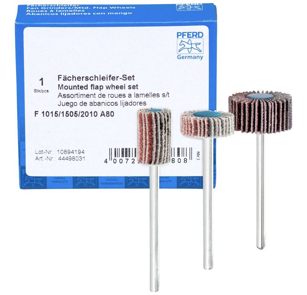 Pferd Schleifstift PFERD 44498031 Fächerschleifwerkzeuge SET F 1015/1505/2010 A 80 1 Pferd Schleifstift PFERD 44498031 Fächerschleifwerkzeuge SET F 1015/1505/2010 A 80 1 von Pferd