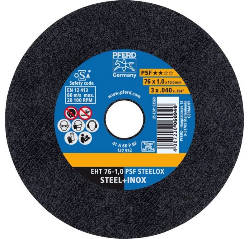 Pferd Trennscheibe Trennscheibe EHT 76-1.0 /10.0 Pferd Trennscheibe Trennscheibe EHT 76-1.0 /10.0 von Pferd