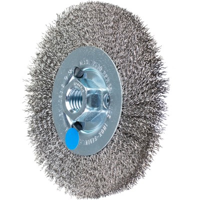 Rundbürste ungezopft RBU Ø115x12 mm M14 Edelstahl-Draht-Ø0,30 Winkelschleifer Rundbürste ungezopft RBU Ø115x12 mm M14 Edelstahl-Draht-Ø0,30 Winkelschleifer von Pferd