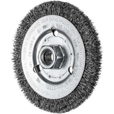 Rundbürste ungezopft RBU Ø125x12 mm M14 Stahl-Draht-Ø0,30 Winkelschleifer Rundbürste ungezopft RBU Ø125x12 mm M14 Stahl-Draht-Ø0,30 Winkelschleifer von Pferd