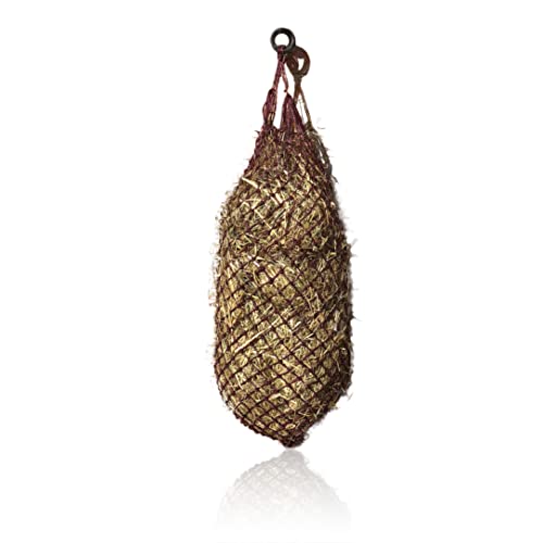 Heunetz für Pferde engmaschig, artgerechte Fütterung, verbessert Verdauung & Wohlbefinden der Tiere Heu Gras Futter Stroh Futternetz Heusack Größen Füllgewicht (1x Bordeaux) Heunetz für Pferde engmaschig, artgerechte Fütterung, verbessert Verdauung & Wohlbefinden der Tiere Heu Gras Futter Stroh Futternetz Heusack Größen Füllgewicht (1x Bordeaux) von Pferdelinis