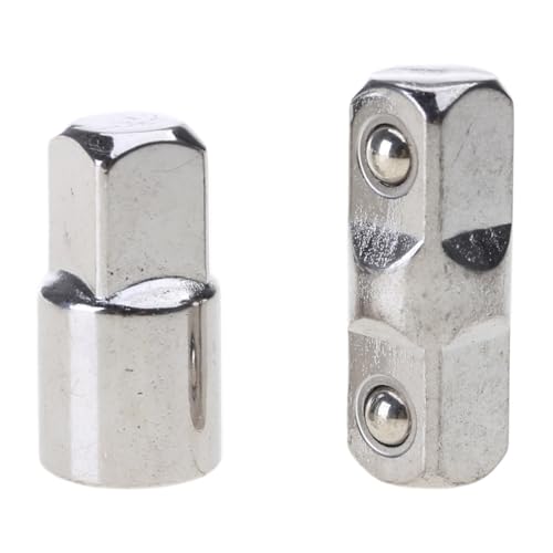 3/8 Zoll Stecknusshülsenadapter Sechskant Stecknuss Doppel für Kopf Außenvierkant Elektroschlüssel Verlängerungsstange 3/8 Zoll Stecknusshülsenadapter Sechskant Stecknuss Doppel für Kopf Außenvierkant Elektroschlüssel Verlängerungsstange von Pffiocix