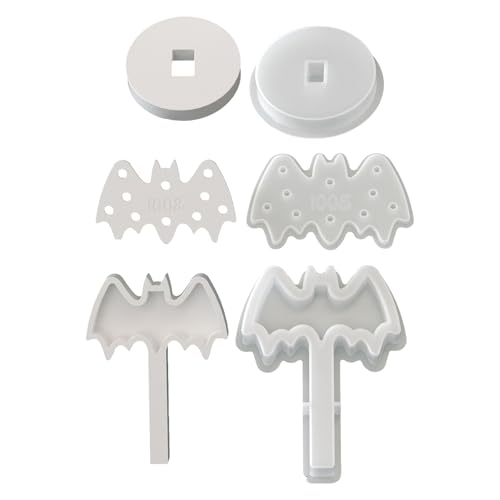 Halloween-Geister-Silikonformen mit Totenkopf-Motiv, für Epoxidharz, handgefertigte Seife, Urlaubsdekoration, Halloween-Formen von Pffiocix