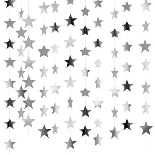 Mehrfarbige 5-Punkt-Stern-Papiergirlanden, Party-Dekoration für Geburtstag, Hochzeit, Urlaub, Event, Banner, Zubehör Mehrfarbige 5-Punkt-Stern-Papiergirlanden, Party-Dekoration für Geburtstag, Hochzeit, Urlaub, Event, Banner, Zubehör von Pffiocix