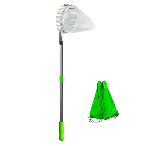 Mehrzweck-Garten-Obstpflücker und -sammelwerkzeug, Teleskop-Edelstahl-Pflücker, einfache Ernte, Gartenpflücker-Werkzeug Mehrzweck-Garten-Obstpflücker und -sammelwerkzeug, Teleskop-Edelstahl-Pflücker, einfache Ernte, Gartenpflücker-Werkzeug von Pffiocix