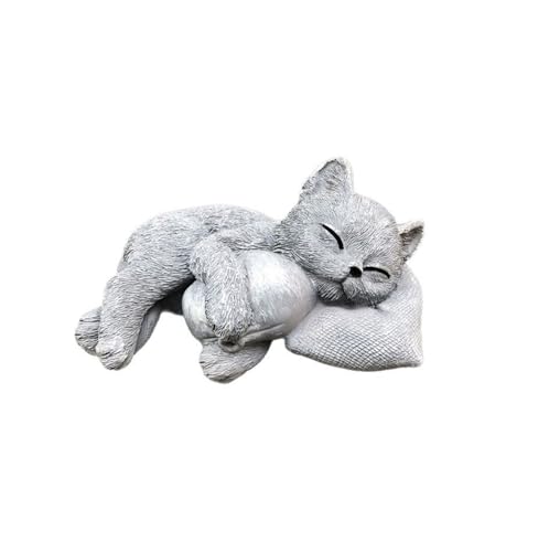 Outdoor-Gartenkunst-Dekoration, Ornamente, Kätzchen-Statue, Kätzchen-Muster, Tier, Zuhause, Harz, Haustier-Gedenkgarten Outdoor-Gartenkunst-Dekoration, Ornamente, Kätzchen-Statue, Kätzchen-Muster, Tier, Zuhause, Harz, Haustier-Gedenkgarten von Pffiocix