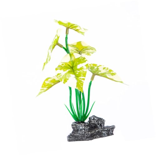 Pffiocix Aquarium-Dekoration, realistische Harzpflanze, grüne Pflanze, auffällig, Simulation, Wasserpflanze für verschiedene Aquarien Pffiocix Aquarium-Dekoration, realistische Harzpflanze, grüne Pflanze, auffällig, Simulation, Wasserpflanze für verschiedene Aquarien von Pffiocix
