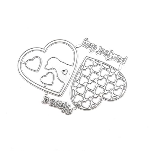 Pffiocix Ausgestanzte Stanzformen für Weinglas, für Karten, Einladungen, Scrapbooking von Pffiocix