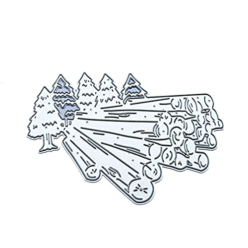 Pffiocix Baum-Holz-Stanzformen, Prägeschablone, Scrapbooking von Pffiocix