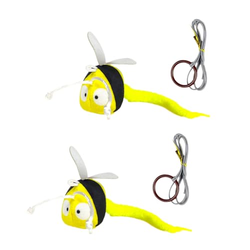 Pffiocix Cat Bugs Spielzeug Kätzchen Quietschspielzeug mit Sound Zahnen Kauen Käfer mit Sound Pffiocix Cat Bugs Spielzeug Kätzchen Quietschspielzeug mit Sound Zahnen Kauen Käfer mit Sound von Pffiocix