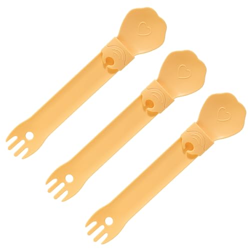 Pffiocix Futterquetscher Futterspender Leckerli-Stick-Quetscher Nassfutter Futterkontrolle Löffel Haustier Nassfutter Futterspender Leckerli-Spender von Pffiocix