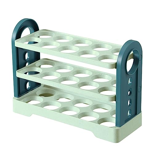 Pffiocix Halterung für Kühlschrank 3-lagiger Halter Aufbewahrungsbehälter stapelbar für Kühlschrank Store Pffiocix Halterung für Kühlschrank 3-lagiger Halter Aufbewahrungsbehälter stapelbar für Kühlschrank Store von Pffiocix
