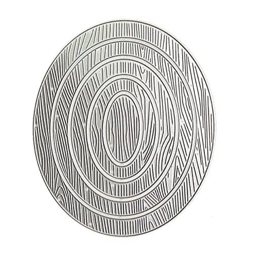 Pffiocix Holz-Stanzschablone, ovaler Rahmen, Metall, Schablone, Scrapbooking, Prägung Pffiocix Holz-Stanzschablone, ovaler Rahmen, Metall, Schablone, Scrapbooking, Prägung von Pffiocix