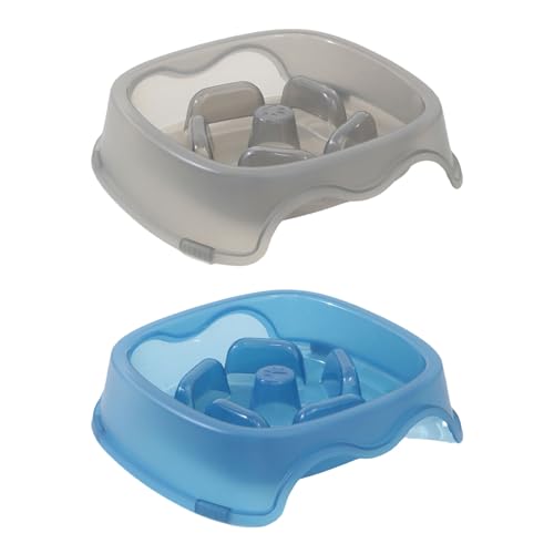 Pffiocix Katzen Slow Feeder Verhindert Ersticken und Erbrechen 2er Set Katzen Futternapf Quadratisch Pffiocix Katzen Slow Feeder Verhindert Ersticken und Erbrechen 2er Set Katzen Futternapf Quadratisch von Pffiocix