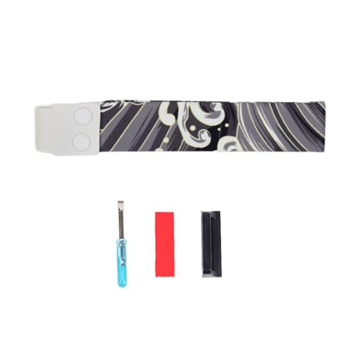 Pffiocix Keyboard-Gurt, selbstklebendes Tastatur-Lanyard-Band mit Muster, dekoratives Band für mechanische Pffiocix Keyboard-Gurt, selbstklebendes Tastatur-Lanyard-Band mit Muster, dekoratives Band für mechanische von Pffiocix