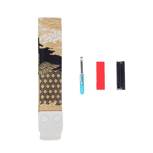 Pffiocix Keyboard-Gurt, selbstklebendes Tastatur-Lanyard-Band mit Muster, dekoratives Band für mechanische Pffiocix Keyboard-Gurt, selbstklebendes Tastatur-Lanyard-Band mit Muster, dekoratives Band für mechanische von Pffiocix