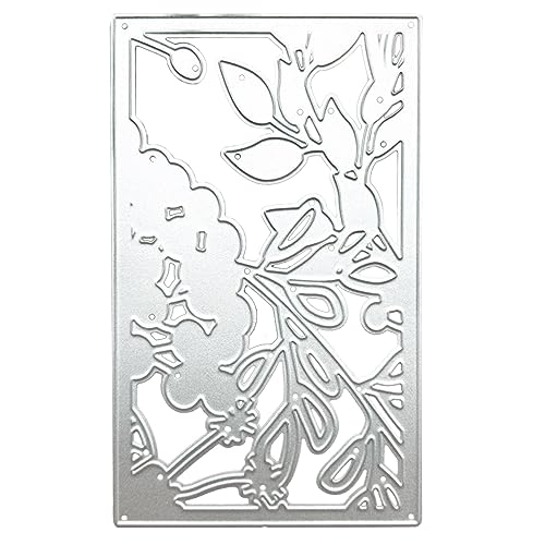 Pffiocix Metall-Stanzformen mit Blumenrahmen, Scrapbooking, Schablone, Prägung, Fotoalbum, Vorlage Pffiocix Metall-Stanzformen mit Blumenrahmen, Scrapbooking, Schablone, Prägung, Fotoalbum, Vorlage von Pffiocix