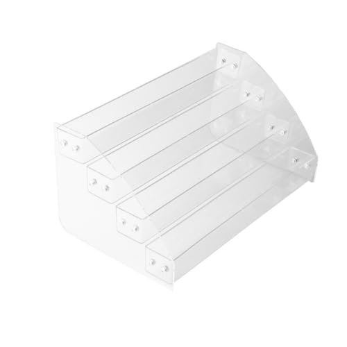 Pffiocix Transparenter Präsentationsständer aus Acryl, modisch, Transport, Brillen, Präsentationsständer für Kinder, Mädchen, Jungen, Schlafzimmer von Pffiocix