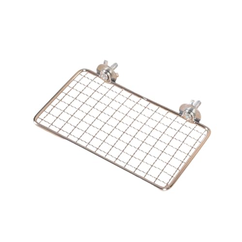 Pffiocix Vogelkäfig Papageien Ruheplattform Edelstahl Netz Sitzstange Ständer Regal für mehr Komfort und Luftzirkulation Sitzstange Plattform Pffiocix Vogelkäfig Papageien Ruheplattform Edelstahl Netz Sitzstange Ständer Regal für mehr Komfort und Luftzirkulation Sitzstange Plattform von Pffiocix