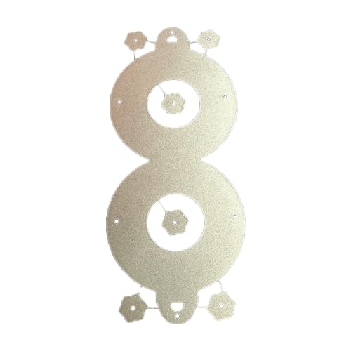 Pffiocix Weihnachtsglocken Stanzschablone Weihnachten Prägeschablone Metall Stanzform für Geburtstagskarten Scrapbooking Schablone Pffiocix Weihnachtsglocken Stanzschablone Weihnachten Prägeschablone Metall Stanzform für Geburtstagskarten Scrapbooking Schablone von Pffiocix