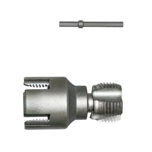 Profi Rohreinfädler Werkzeug für elektrische Bohrmaschinen 1/2 Zoll 3/4 Zoll Innen/Außen PVC Gewindeschneider Ergonomischer Griff Rohrschneider von Pffiocix