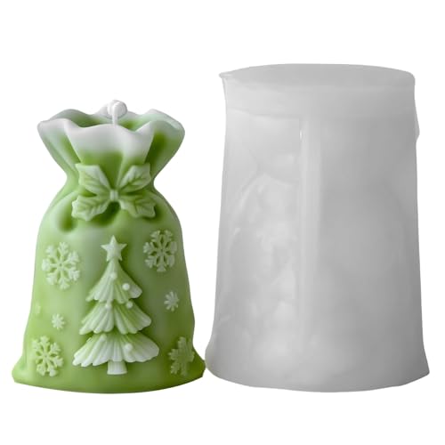 Silikonform mit Weihnachtsmotiven, Geschenkbeutel für handgefertigte Seife, Heimdekoration, Form für die Herstellung Silikonform mit Weihnachtsmotiven, Geschenkbeutel für handgefertigte Seife, Heimdekoration, Form für die Herstellung von Pffiocix