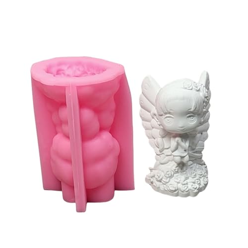 Silikonformen mit Schmetterlingsmädchen, Epoxidharz, Gießen, handgefertigt, Gips, Bastelbedarf, Schmetterlingsmädchen, Silikon, Ornament, Epoxidharz von Pffiocix