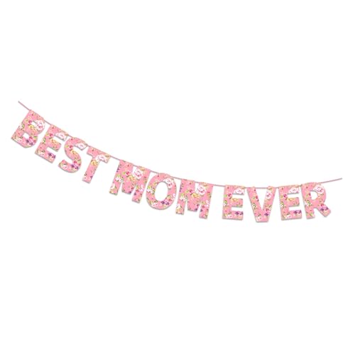 Wimpelkette zum Muttertag, Party-Dekoration für Frauen, Happy Mother's Day Celebration Supplies Wimpelkette zum Muttertag, Party-Dekoration für Frauen, Happy Mother's Day Celebration Supplies von Pffiocix