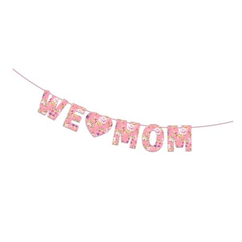 Wimpelkette zum Muttertag, Party-Dekoration für Frauen, Happy Mother's Day Celebration Supplies Wimpelkette zum Muttertag, Party-Dekoration für Frauen, Happy Mother's Day Celebration Supplies von Pffiocix