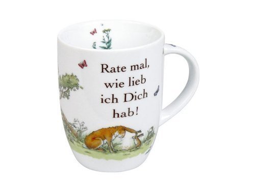 Kaffee Tasse - Rate mal wie lieb ich Dich hab! von Pfiffig-Wohnen