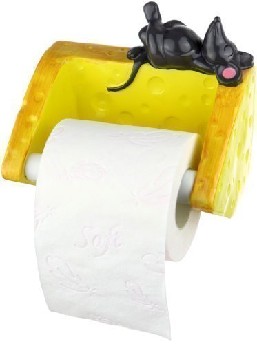 Pfiffig-Wohnen Der Toilettenpapierhalter - Maus mit Käse Pfiffig-Wohnen Der Toilettenpapierhalter - Maus mit Käse von Pfiffig-Wohnen