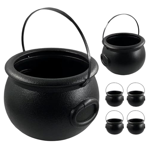 6pcs Hexenkessel, Schwarze Plastik von Pfjsseey
