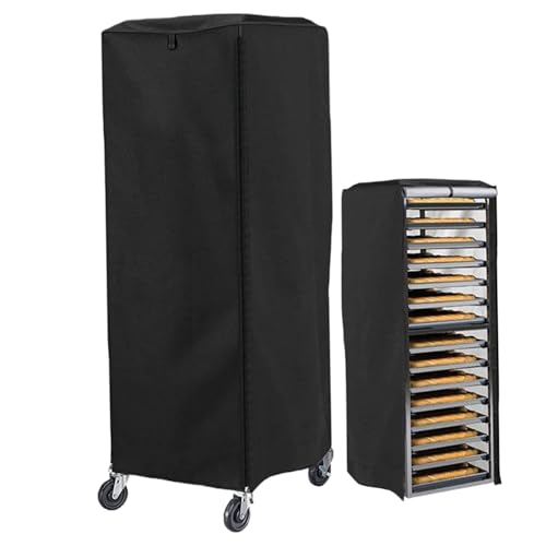Pfjsseey Bun Rack Cover 23x28x64 Zoll 210d Oxford Tuchbrot Rack Cover mit Reißverschluss und Roll-up-Seite für Bäckereibrötchen Pfjsseey Bun Rack Cover 23x28x64 Zoll 210d Oxford Tuchbrot Rack Cover mit Reißverschluss und Roll-up-Seite für Bäckereibrötchen von Pfjsseey