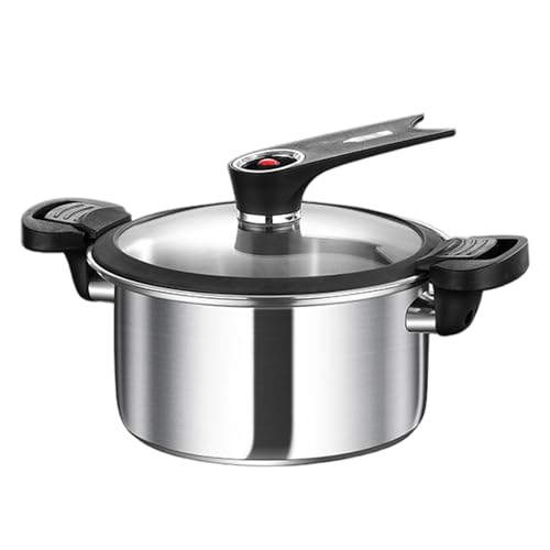 Pfjsseey Mikro-Schnellkochtopf 3.5L 5-Layer Edelstahl Kleiner Schnellkochtopf mit Deckel & Handle Quick Dekompression Nicht beschichtetes Eintopftopf für die Küche Pfjsseey Mikro-Schnellkochtopf 3.5L 5-Layer Edelstahl Kleiner Schnellkochtopf mit Deckel & Handle Quick Dekompression Nicht beschichtetes Eintopftopf für die Küche von Pfjsseey