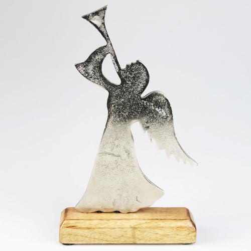 Pflanzen Kölle Engel mit Trompete, Alu, Holz, L15 x H26 cm Pflanzen Kölle Engel mit Trompete, Alu, Holz, L15 x H26 cm von Pflanzen Kölle