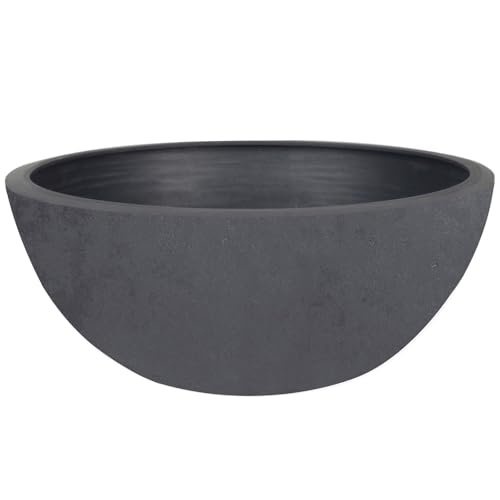 Pflanzschale 'Basalt Up', anthrazitgrau, Ø 29,5 x H 12 cm Pflanzschale 'Basalt Up', anthrazitgrau, Ø 29,5 x H 12 cm von Pflanzen Kölle
