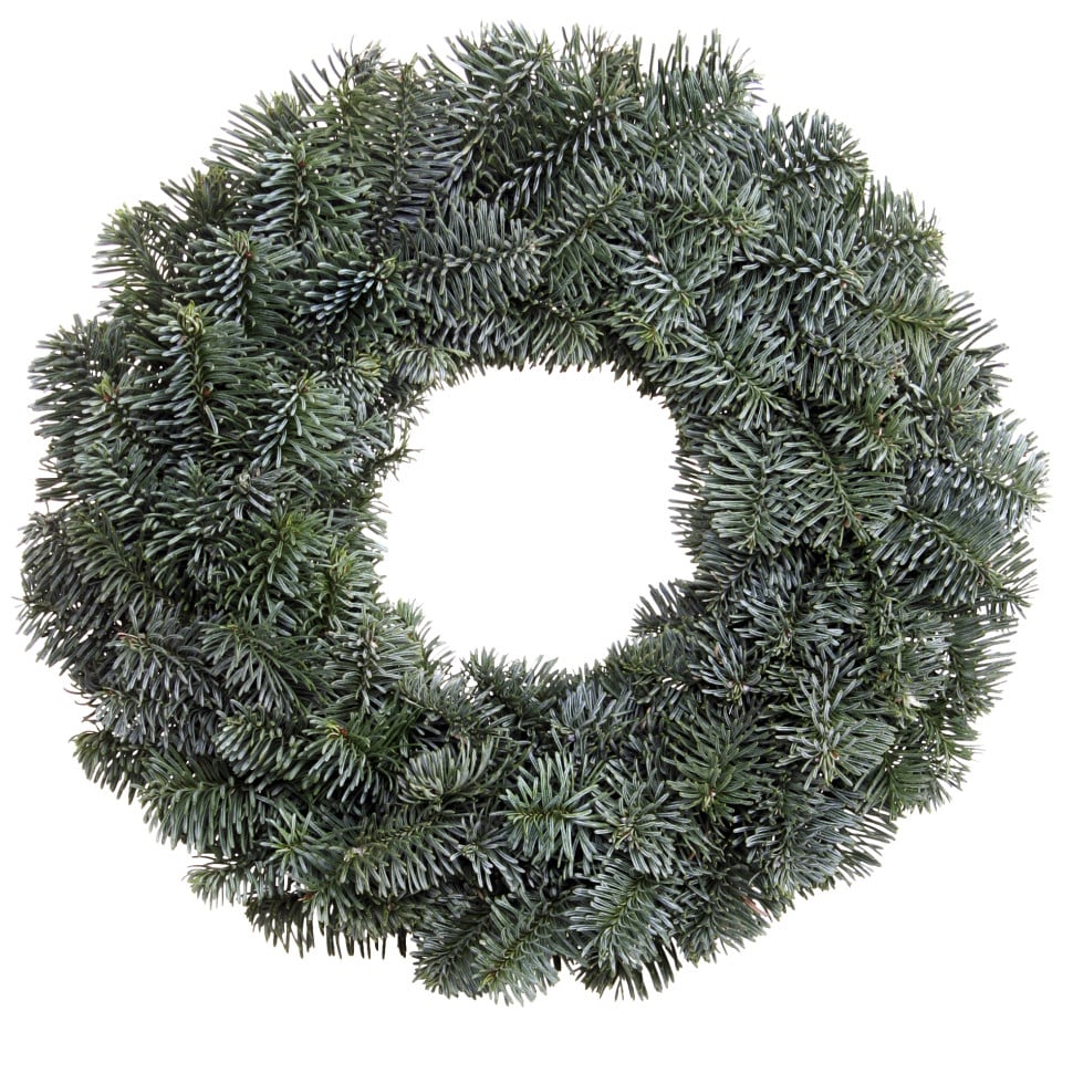 Adventskranz undekoriert aus Nobilis-Tannen Ø 30 cm Adventskranz undekoriert aus Nobilis-Tannen Ø 30 cm von Pflanzen