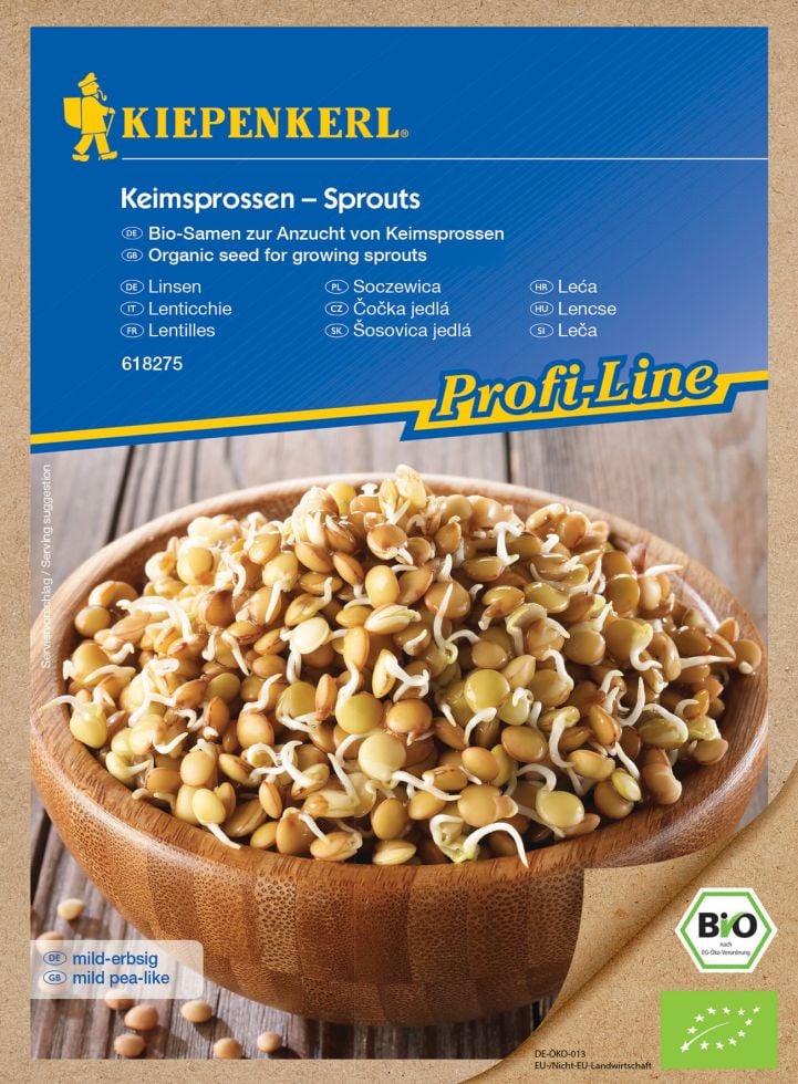 Kiepenkerl BIO Keimsprossen Linsen Kiepenkerl BIO Keimsprossen Linsen von Pflanzen
