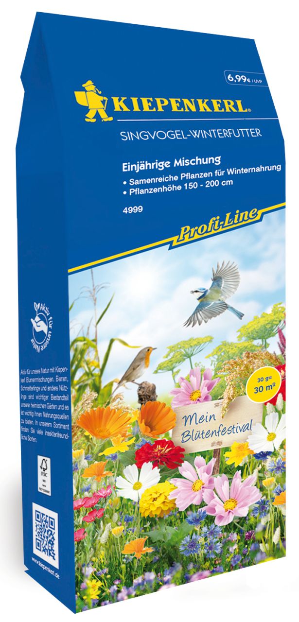 Kiepenkerl Blumenmischung Singvogel Winterfutter von Pflanzen