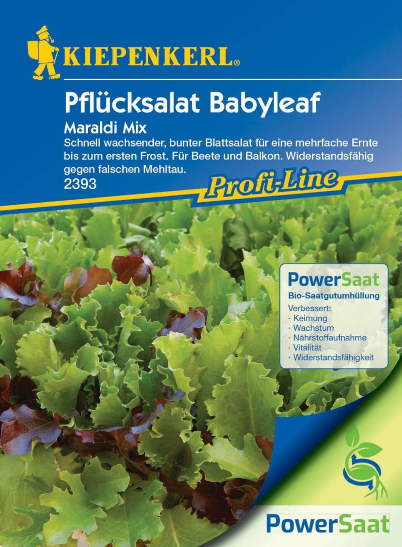 Kiepenkerl Pflücksalat Babyleaf Maraldi Mix PowerSaat von Pflanzen
