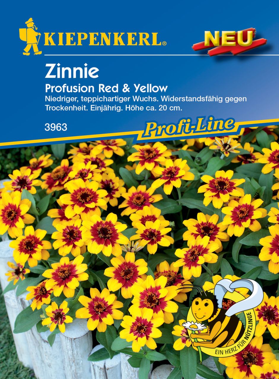 Kiepenkerl Zinnie Profusion Red & Yellow von Pflanzen