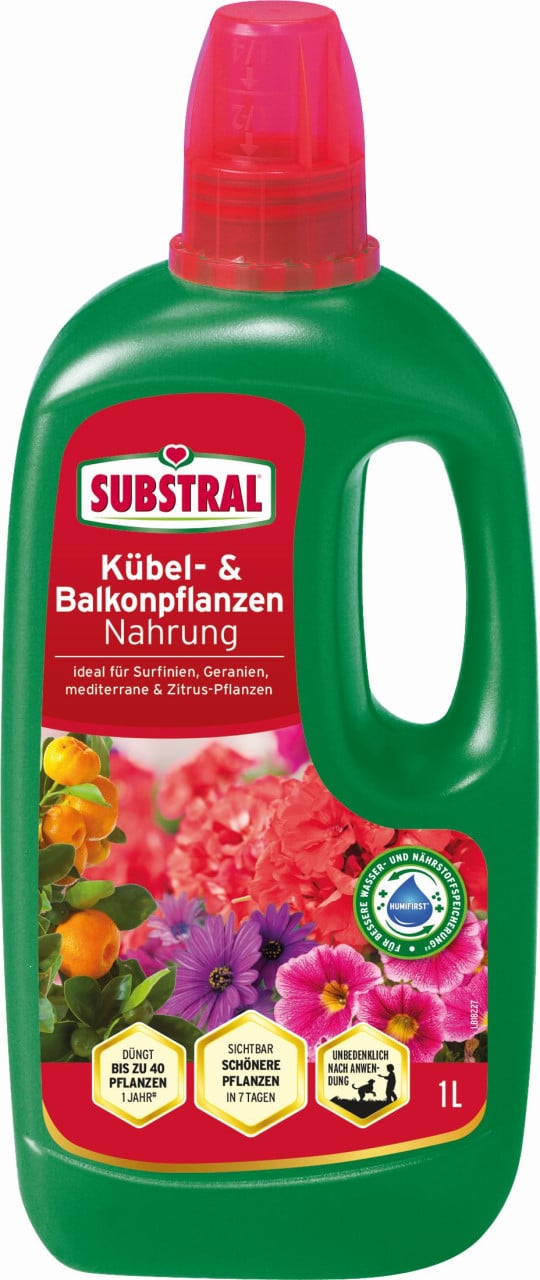Substral Balkon & Kübelpflanzen Nahrung 1 L von Pflanzen