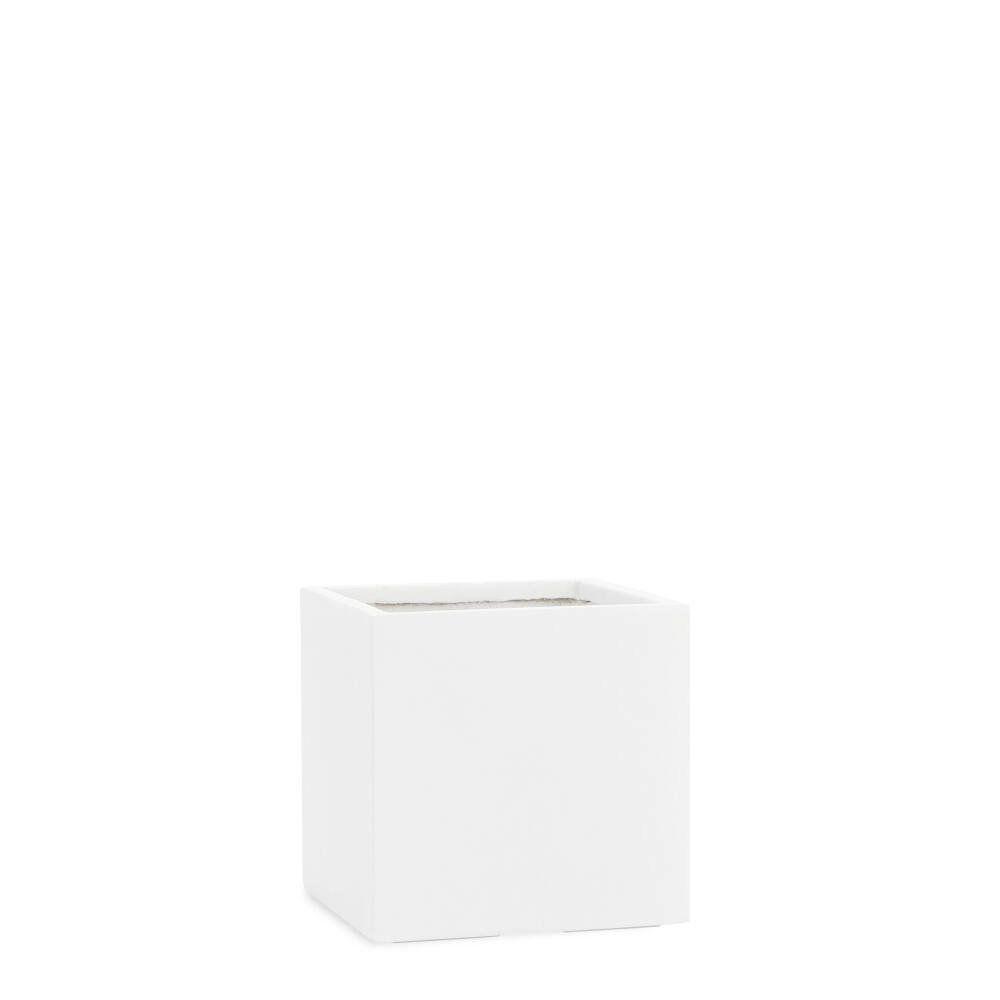 Pflanzkübel CUBE in Weiß - 28cm x 28cm x 28cm Pflanzkübel CUBE in Weiß - 28cm x 28cm x 28cm von Pflanzwerk