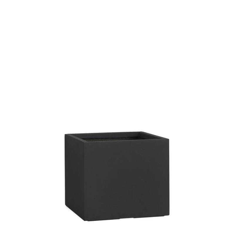 Pflanzkübel CUBE in Anthrazit - 30cm x 34cm x 34cm von Pflanzwerk