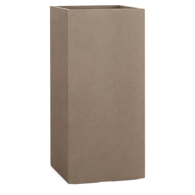 Pflanzkübel TOWER in Braun - 80cm x 40cm x 40cm von Pflanzwerk