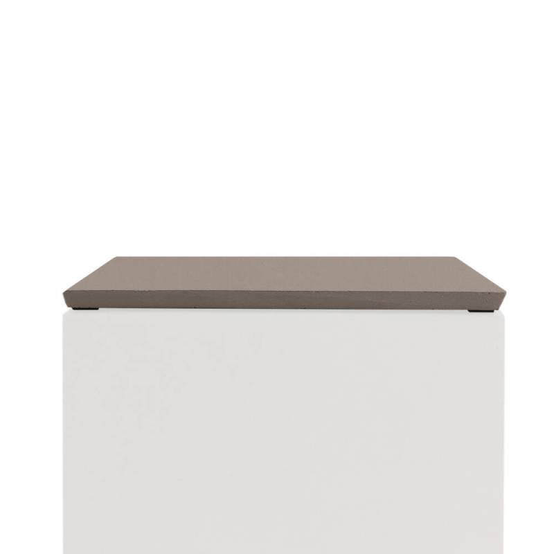 Pflanzkübel Deckel in Braun - 40x40 cm von Pflanzwerk