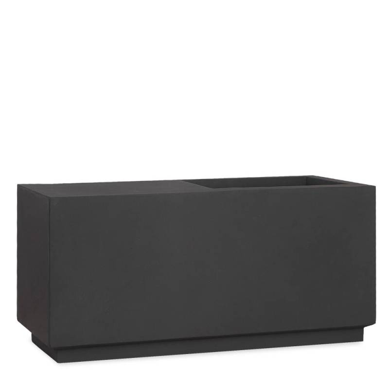 Pflanzkübel RELAX in Anthrazit - 42cm x 110cm x 44cm von Pflanzwerk