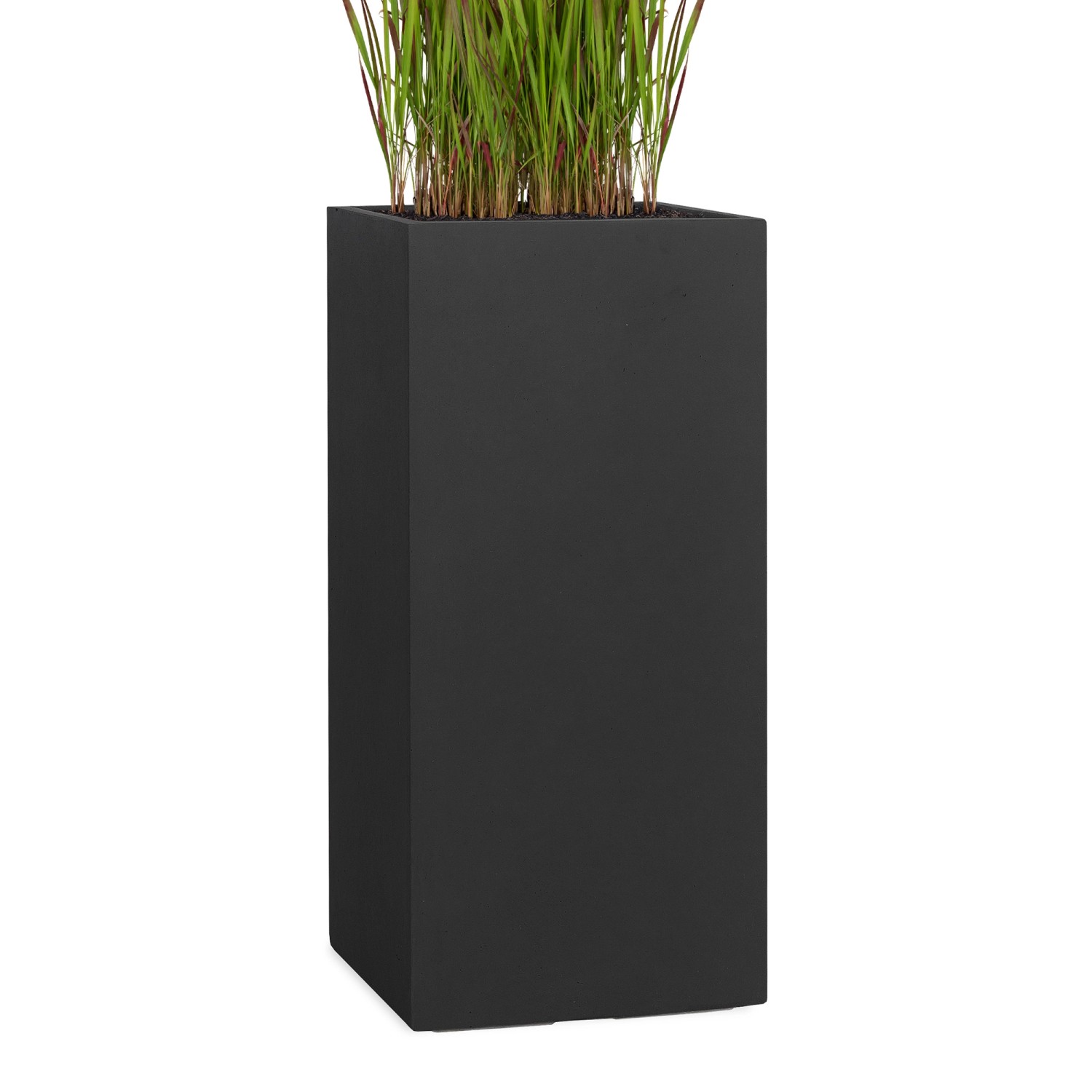 Pflanzwerk® Pflanzkübel Tower 80 cm x 40 cm x 40 cm Anthrazit von Pflanzwerk